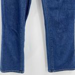 Hatch Over The Bump Straight Leg Cropped Maternity Jeans Denim Women's Size 28 Blue Photo 4