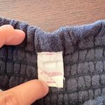 Xhilaration Black Strapless Dress with White lace Trim tassels Photo 3