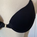 Vince Camuto ‎ Black Lace Front Closure Bra 34B Racerback Feminine Photo 7
