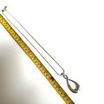 Dana Buchman silver tone infinity twist pendant necklace Photo 3