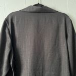 Olivia & Martin Button Front Blazer Womens 2X Business Career Office Workwear Black Photo 6