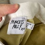 Princess Polly  Women’s 0 White Faux Leather Pants Photo 3