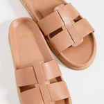 beek tan leather Courser Slides in Honey sz 11 Photo 0