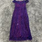SheIn Off the Shoulder Gown in Purple, Size L Photo 3