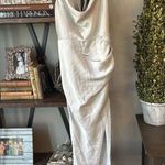 Significant Other Aria Satin Formal Dress Blue Mint Womens Size 6 US Photo 3