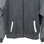 Disney Women’s Minnie Mouse Full Zip Sweatshirt Jacket Gray Polka Dot Size XL Photo 7