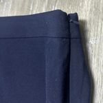 Rebecca Taylor  Navy Blue Crop Suit Pant Photo 4