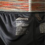 Avia  Shorts Women's Size Medium Gray Green Pink Floral Print Mid Rise Activewear Photo 3