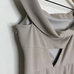 Katie May Legacy Maxi Gown Dress Off The Shoulder Dove Gray Womens Size 6 Photo 7