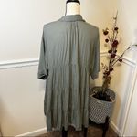Lovestitch Smooth Sailing Button Up Tunic M Photo 1