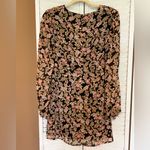 Nasty Gal Size 6 Nothin’ Bud Love Floral long sleeve mini dress NWT Photo 6