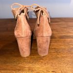 Stuart Weitzman  Gradiner Block Heel Pointed Toe Suede Boots Photo 5