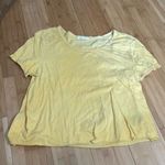 Urban Outfitters UO yellow cropped tee  Photo 0