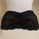 Free People Intimately Black Lace Bandeau Size Small Photo 4