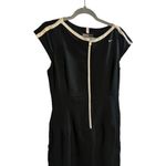 Nike Golf Tour Premium Black Dri-FIT Dress Women's Size 8 M, Half-Zip White Trim Photo 3