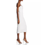 AQUA ‎ Rhinestone Embellished Strapless Crepe Midi Dress Size 6 New Photo 2