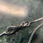 Sterling Silver 925 Mermaid Tail Pendant Necklace Serpentine Chain 16.5” Photo 3