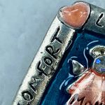 Cherish Mom Guardian Angel Pin Brooch Love Protect Comfort  Blue Silver Pink Photo 3