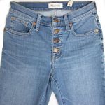 Madewell NEW  Mid-rise Skinny Crop Jeans‎ dewey was, 26 Photo 4