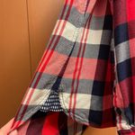 Como vintage Women’s large‎ plaid button up shirt. EUC Photo 8