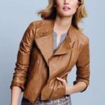 Ann Taylor Short Body Slim Fit Biker Style Moto Faux Leather Jacket sz xs Photo 0