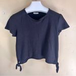 Madewell  Modern‎ Side Tie Black Size Medium Classic Casual Womens Photo 0