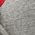 Simply Southern  Raglan Baseball Tee “Oh Christmas Tree” Truck Gray/Red Size XXL Photo 7