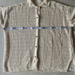 Rip Curl Rip‎ Curl Cream Crochet Collared Button-Up Knit Top XS 100% Cotton NWT Photo 6