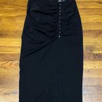 ZARA  Black maxi skirt with a slit Photo 0
