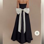 Meshki  Black Strapless Wedding Dress Photo 3