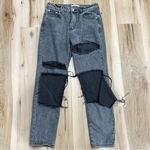 Adika Black Distressed Jeans Women’s Large Photo 1