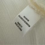 belle du jour  medium Ivory Peasant V Neck With Lace Boho Photo 4