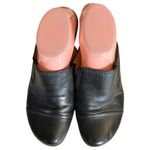 Softspots Black Leather Chunky Heel Mules Women's Size 8.5 Photo 1