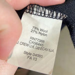 J.Crew ‎ Classic Black Dress Size 4 Style 04085 Photo 4