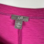 J.Jill  Pink T-Shirt Dress Size 2X V-Neck Cotton Comfort Lounge Travel Flowy Photo 3
