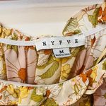 HYFVE La Jolla Floral Smocked Blouse flower power sz Medium Photo 78