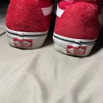 Vans Red High Top Lace Up 6.5 Photo 3