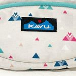 KAVU  CANVAS SPECTATOR Waist Pack Belt Bag Fanny Pack Pouch ICY TERRAIN Photo 1