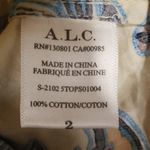 ALC Frank 💕A.L.C.💕 Rylan Printed Puff Sleeve Top & Lucie Floral Maxi Skirt  ~ Apricot 2 Photo 15