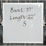 Blu Pepper Cream Colorful Embroidered Blouse Top Ruffle Sleeves Size L Babydoll Photo 8