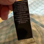 Jones New York  Signature woman’s 2XL Light Blue Check‎ Long Sleeve Button-Up Photo 4