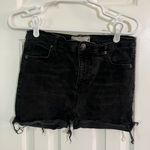 Free People  black Jean shorts size 28 Photo 0