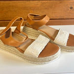 Olivia Miller  Sunrise Sunday Sandals Natural color Sz 9 NWOT Photo 0