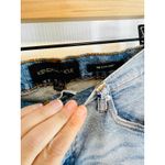 Kendall & Kylie The Icon Short Distressed Denim Blue Cut Off Jeans Size 11/30 Photo 2