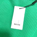 Reiss NWT  Pippa Textured Bodycon Dress In Bright Green Size S Photo 2