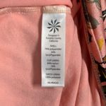 Athleta Swim Dress Aqualuxe Orange Green Botanical Ruched Beach Casual Medium Photo 9