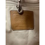 Coach  F31382 Hadley Canvas Leather Stripe Duffle Tote Handbag Purse - READ Photo 2