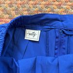 VTG COBALT BLUE PLEATED SKIRT Size M Photo 1