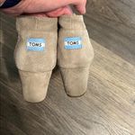 Toms Kala Suede Lace-Up Wedge Booties Boots Size 9.5 Photo 2