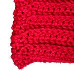 The Comfy  warm red scarf Photo 3